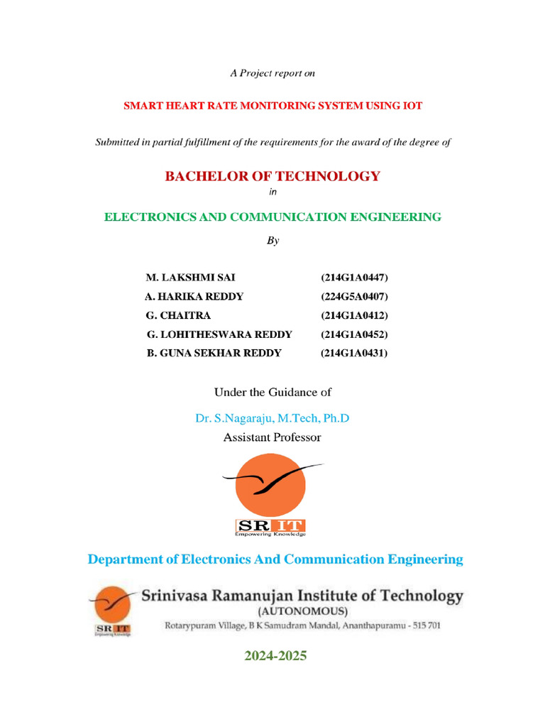 Mini Project Documentation - Batch 2116 | PDF