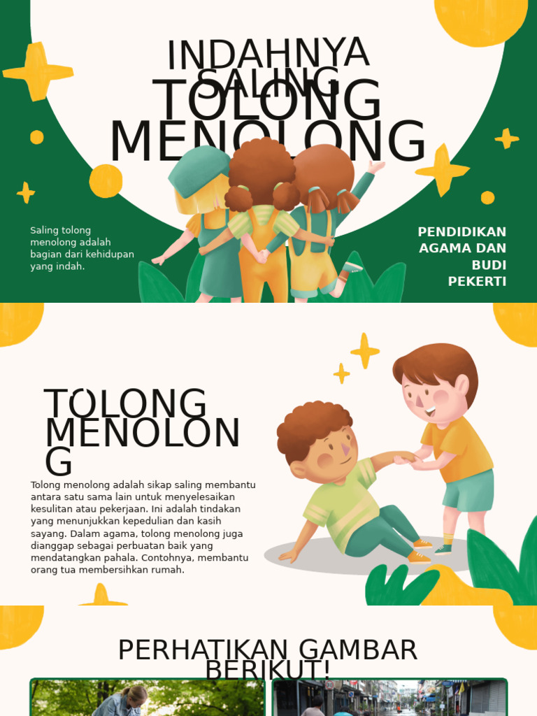 Pentingnya Saling Tolong Menolong | PDF