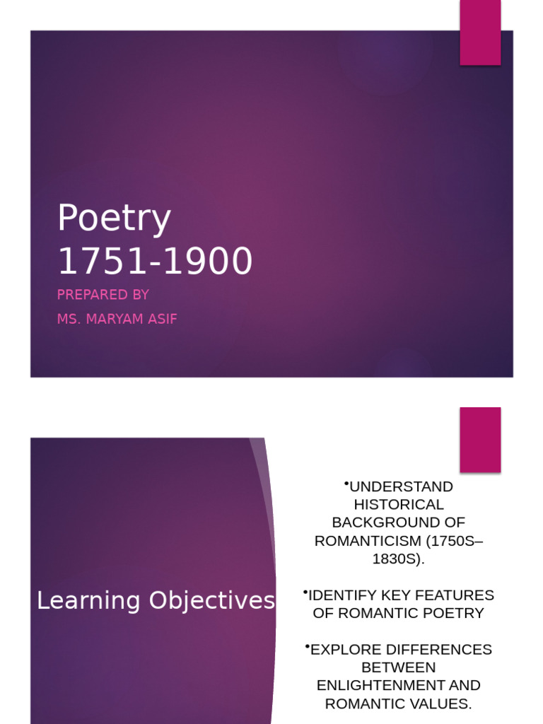 Understanding Romantic Poetry (1751-1900) | PDF | Romanticism | John Keats