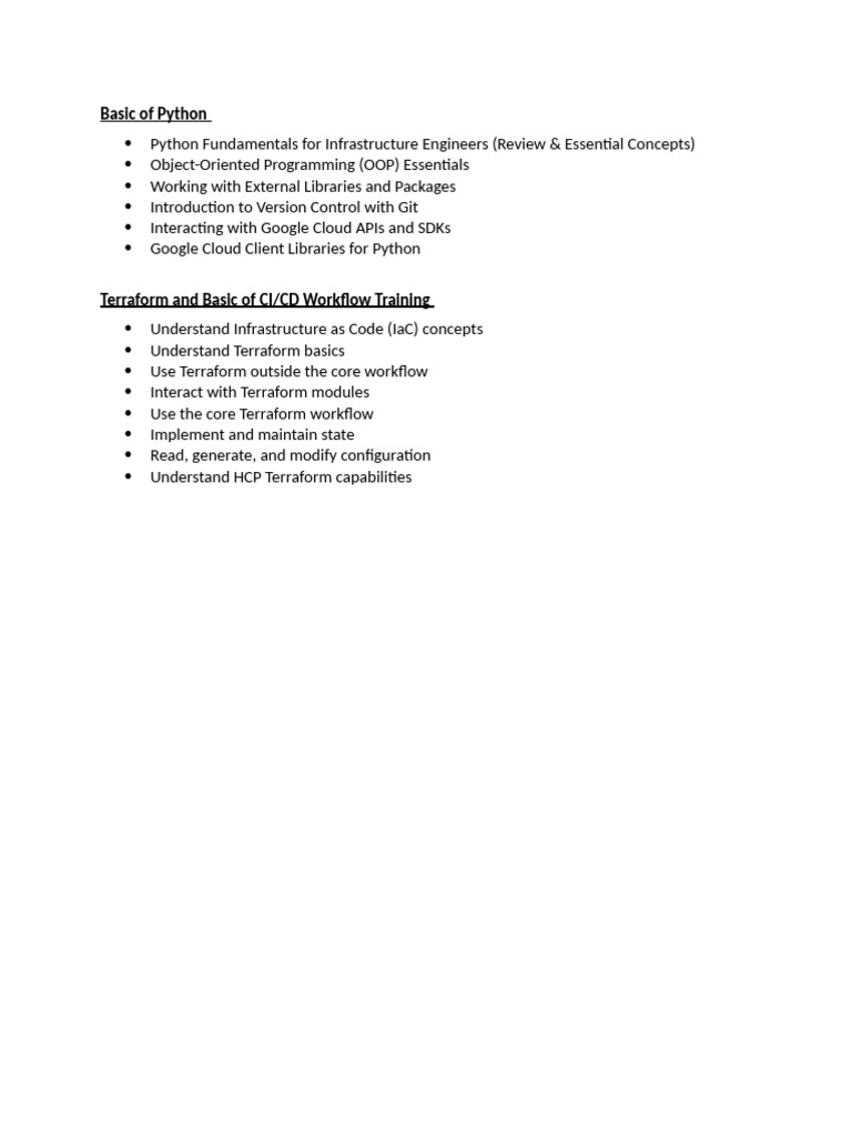 Google Cloud Engineer - L2 Academy | PDF