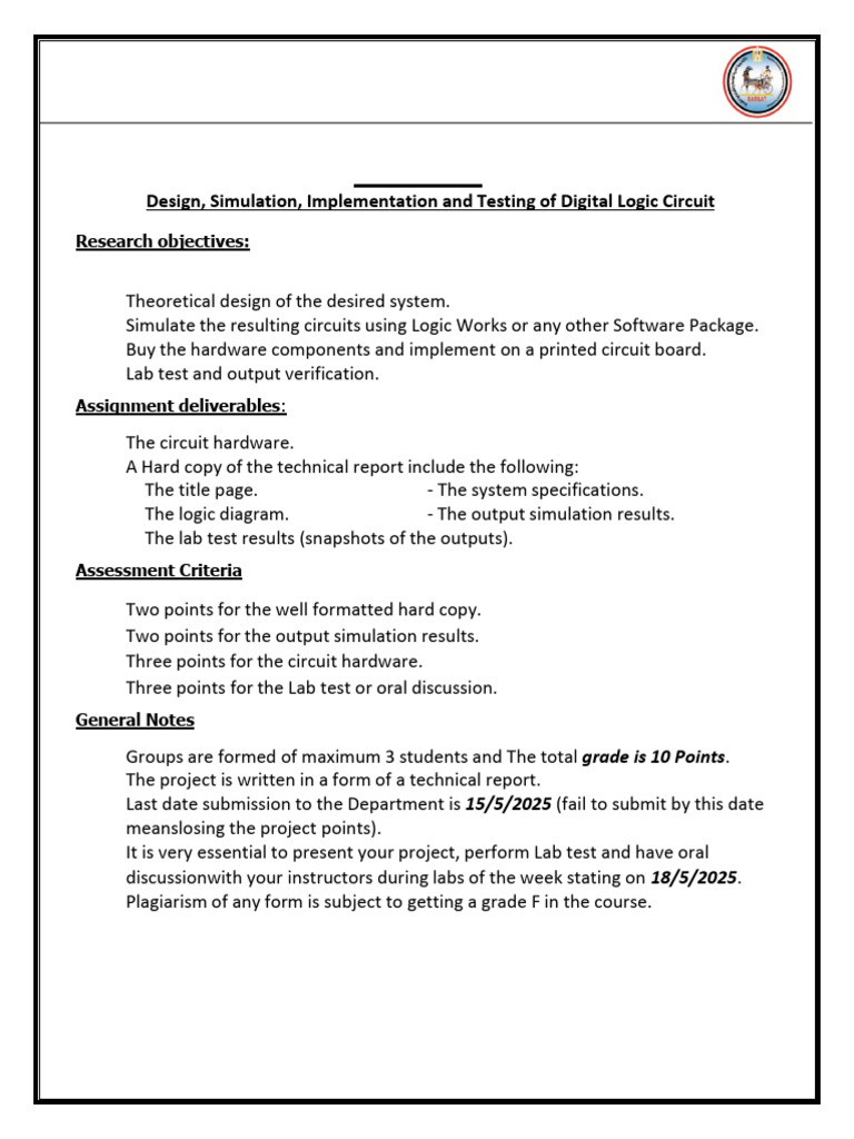 Project | PDF | Computing | Computer Engineering