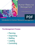 Human Resource Management Ch 1 Introduction