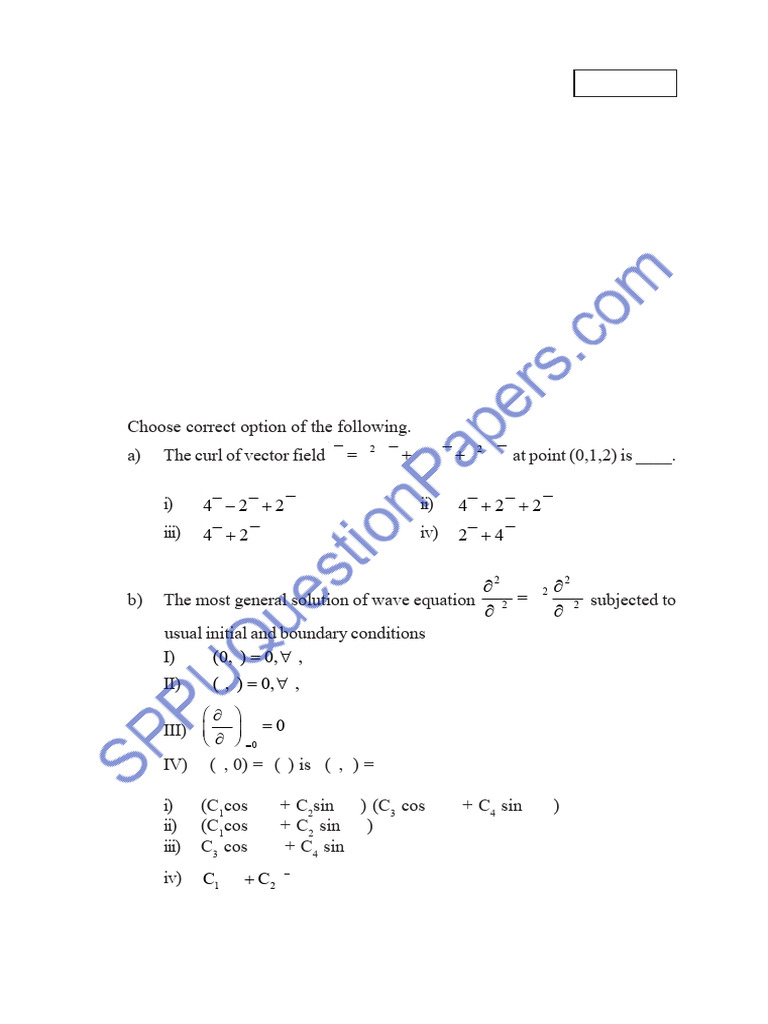 Be Mechanical Engineering Semester 4 2023 May Engineering Mathematics ...