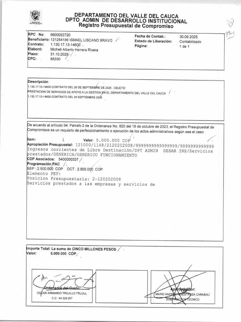 RPC y Arl | PDF