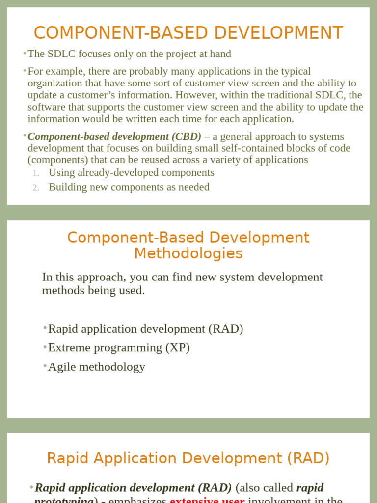 Chapter 6 Systems Development Phases, Tools, and Techniques5 | PDF ...