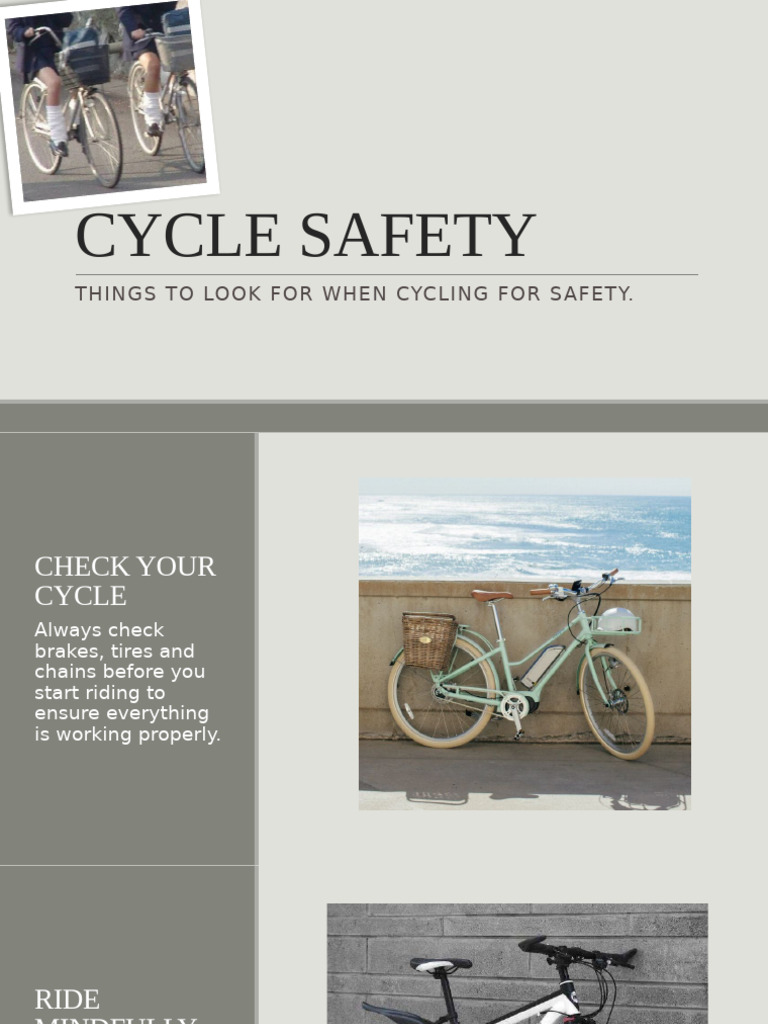 Essential Cycling Safety Tips | PDF