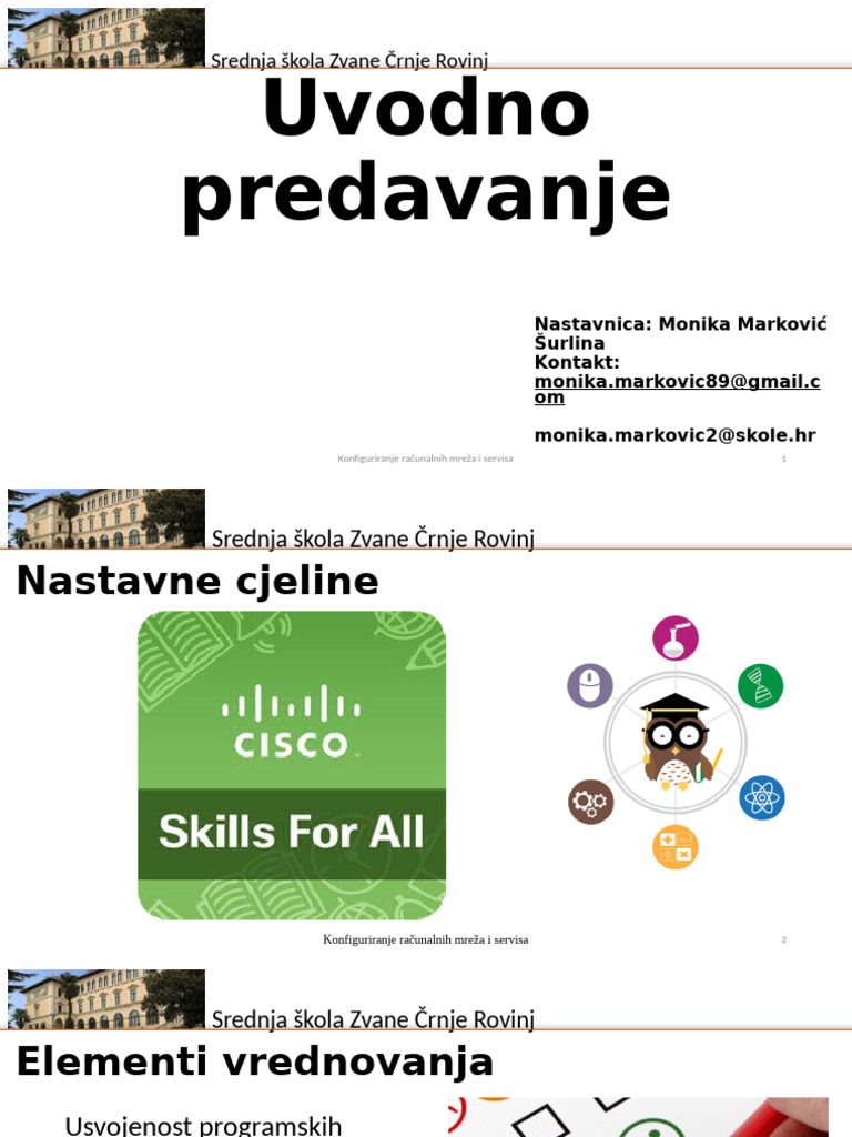 Uvodno Predavanje | PDF