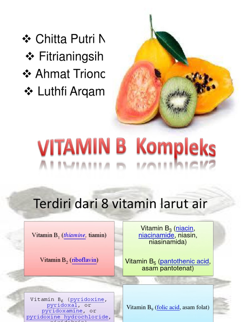 Vitamin b Kompleks