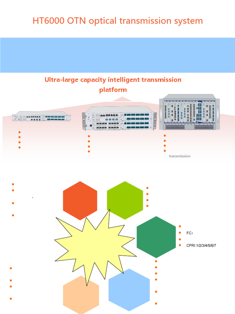 HT6000 | PDF | Wavelength Division Multiplexing | Computer Networking