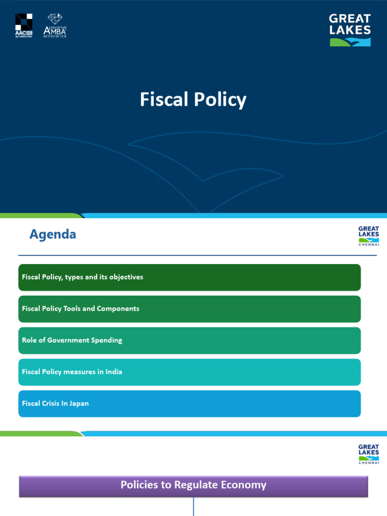 Overview of Fiscal Policy in India | PDF | Fiscal Policy | Government ...