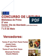 EB1 de Prime Concurso de Leitura Prime 2º ano 2012