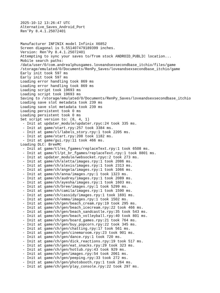 Log | PDF | Software | Computer Graphics