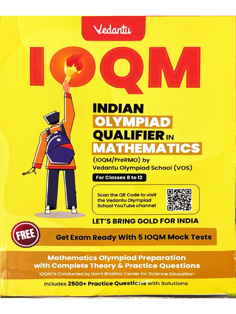 Vedantu IOQM Textbook | PDF