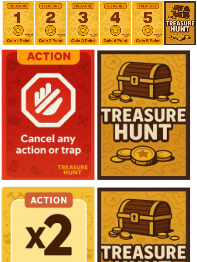 Treasure Hunt Card Design | PDF