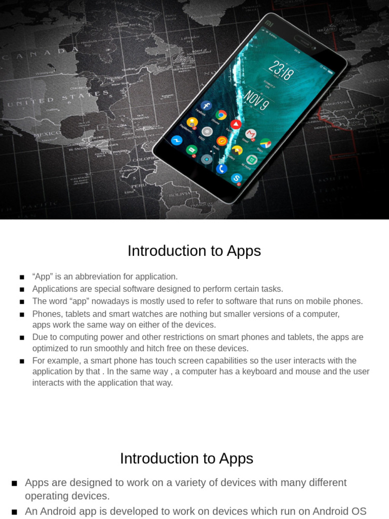 Overview of Mobile and Desktop Apps | PDF | Mobile App | Tablet Computer