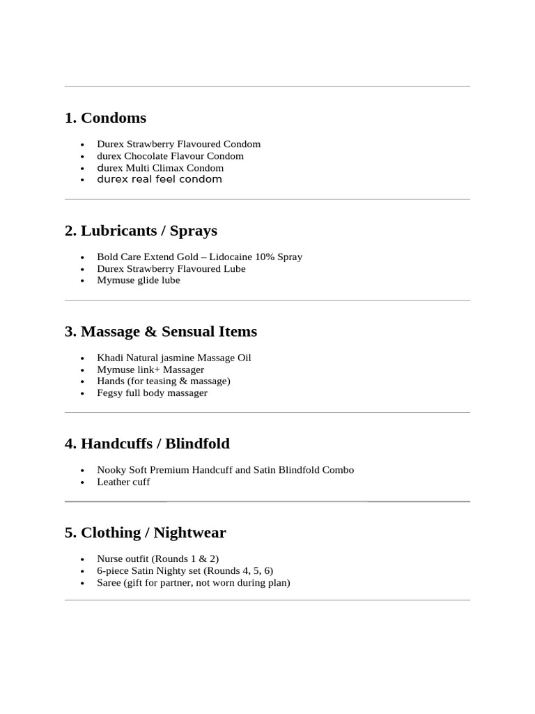 Final Items | PDF