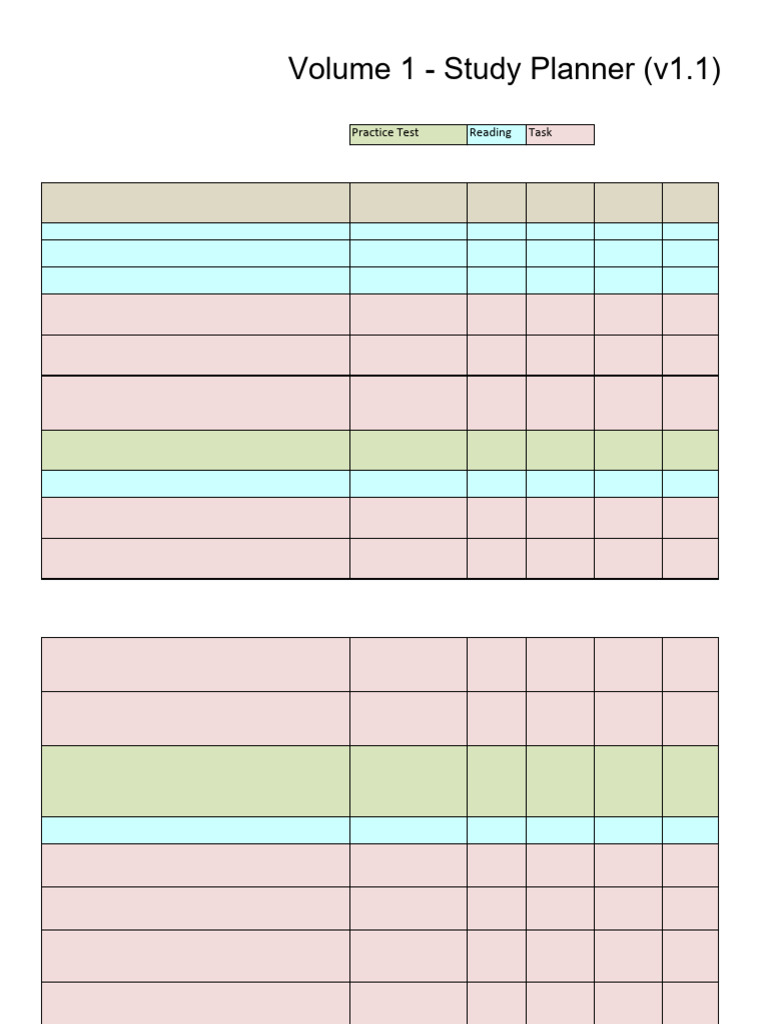 Networking Study Planner Volume 1 | PDF | Ip Address | I Pv6