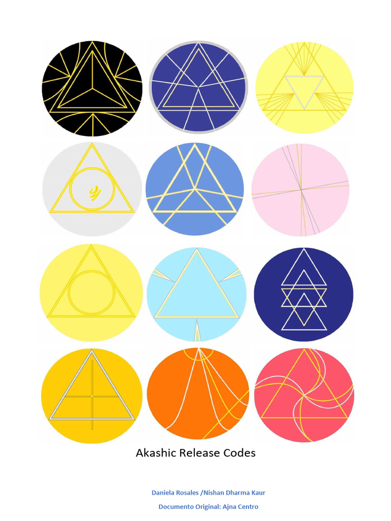 Akashic Release Codes | PDF