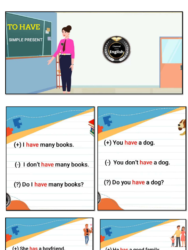 Verb To Be - Example 2 | PDF