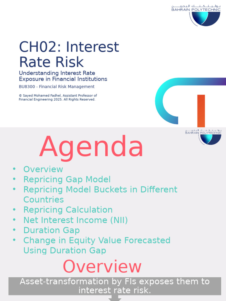 CH02 - Interest Rate Risk - Final Update 2 | PDF | Interest Rates ...