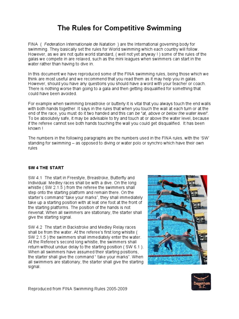 fina-rules-of-swimming-pdf-swimming-sport-racing