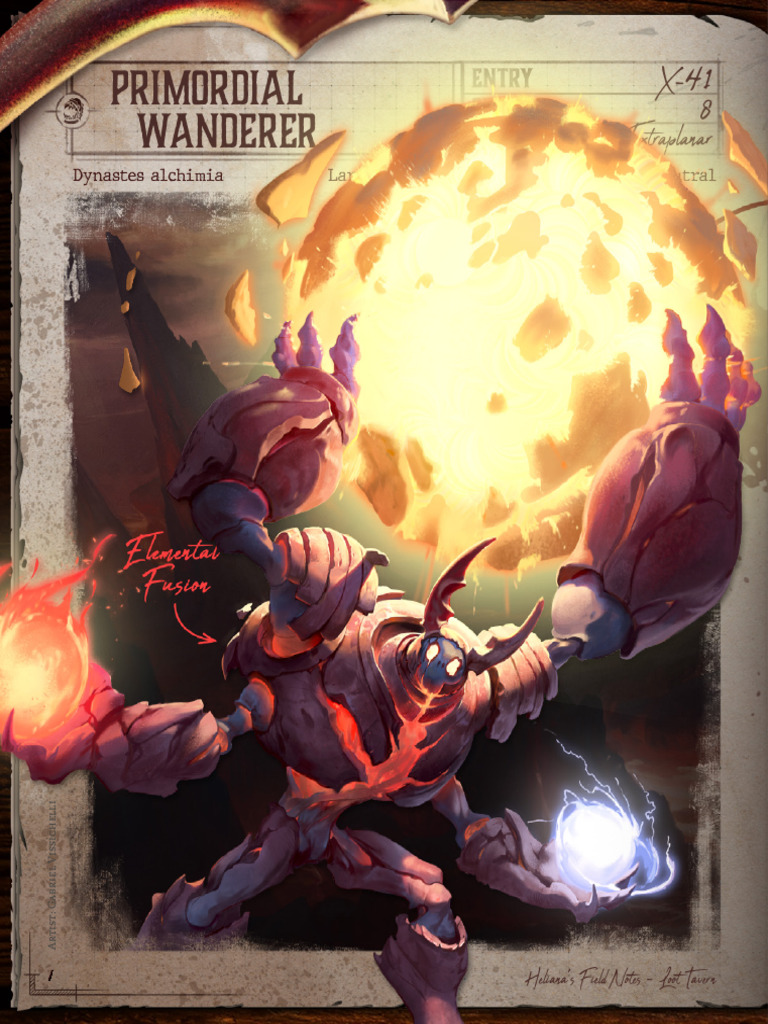 X41 Primordial Wanderer | PDF