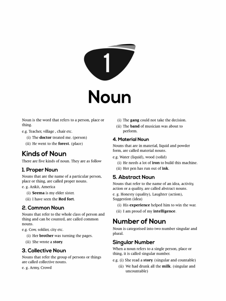 Noun | PDF