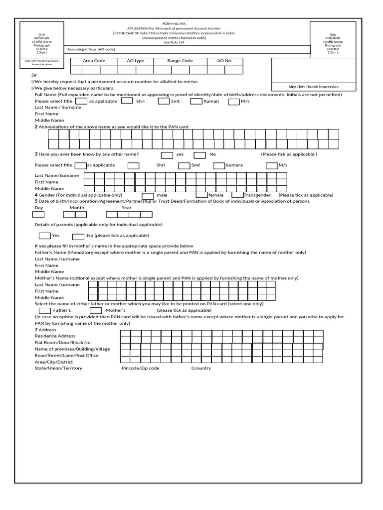 Assessing Officer (AO Code) | PDF