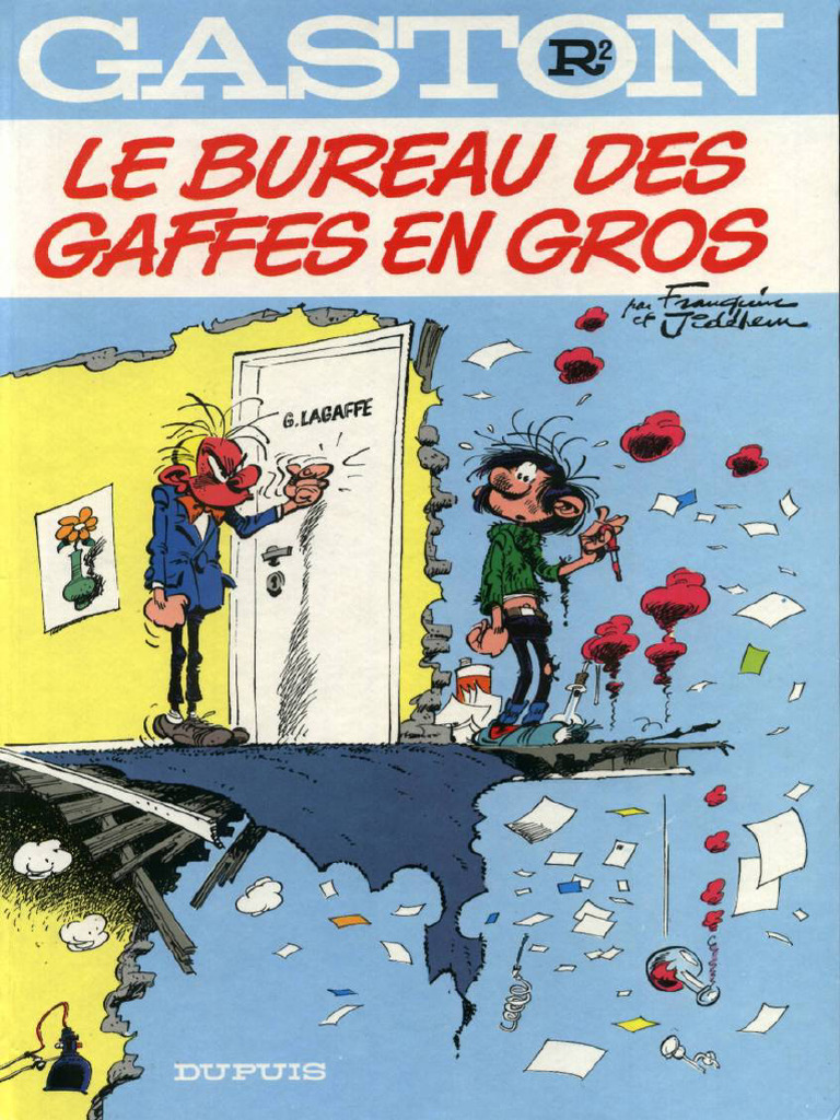 Gaston Lagaffe - R2 - Le Bureau Des Gaffes en Gros | PDF