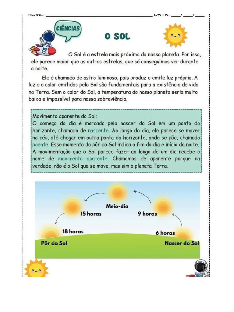 O Sol | PDF