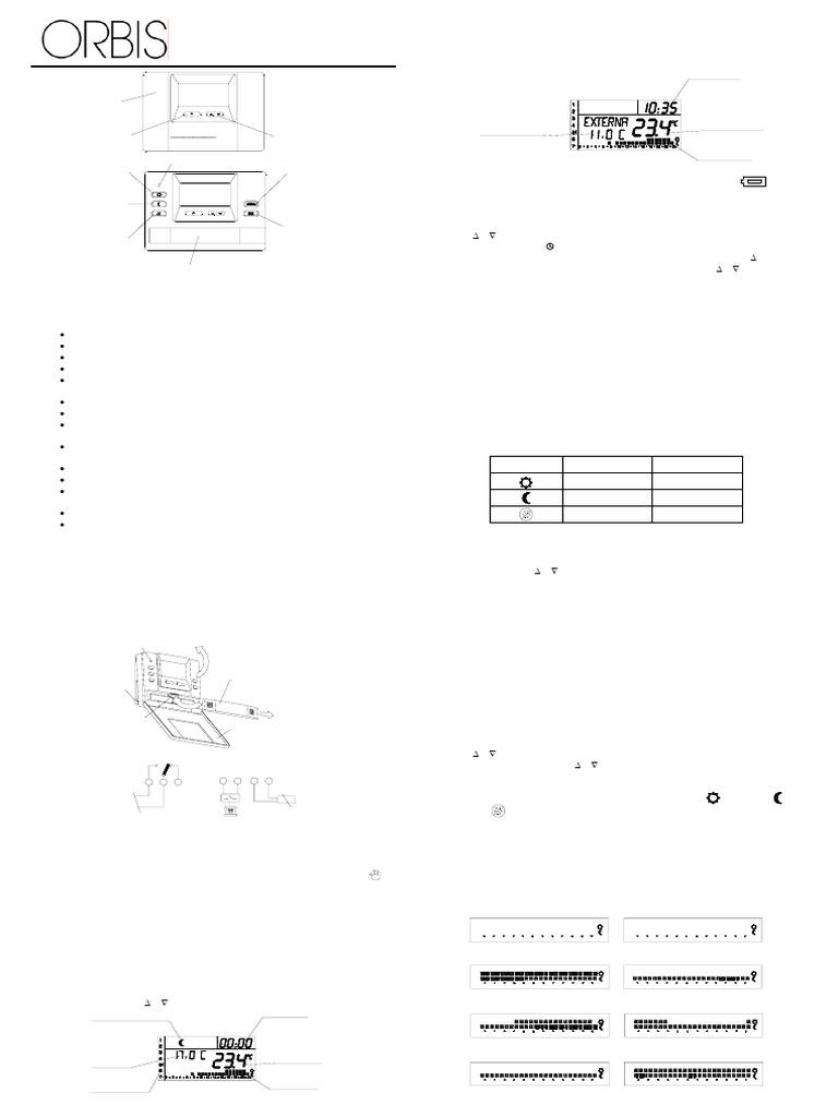 Manual Cronotermostato NEO | PDF | Termostato