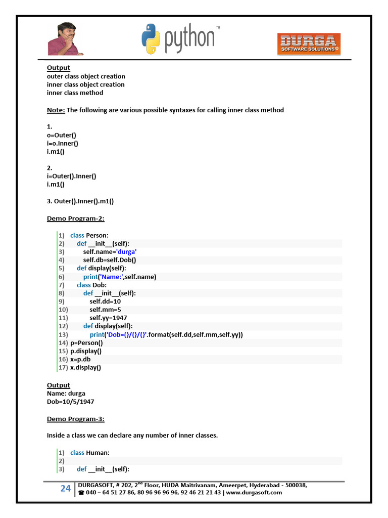 Oops 1 24 | PDF