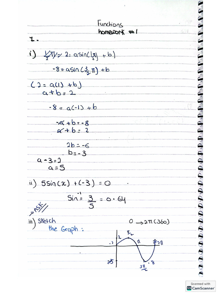 HW Functions 1 | PDF