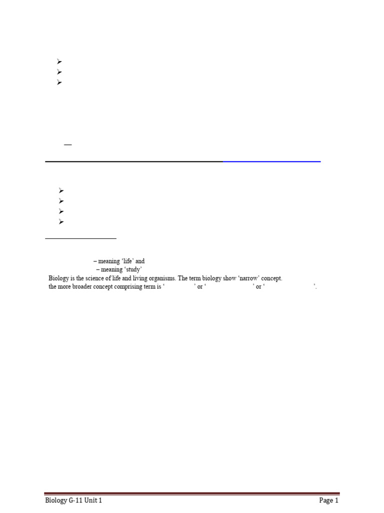 Grade 11 Biology Unit 1 Overview | PDF | Experiment | Hiv/Aids