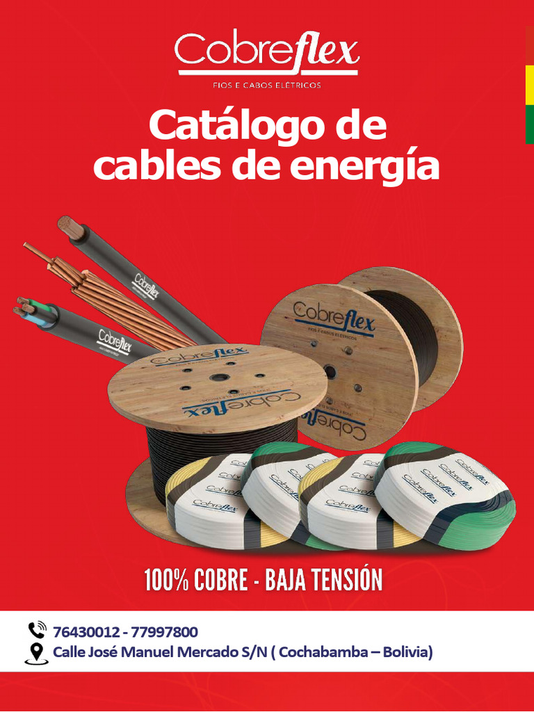 Catálogo de Cables de Energía en Bolivia | PDF | Aislador (Electricidad ...
