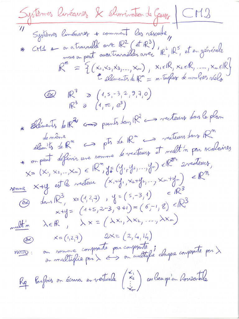 CM2 | PDF