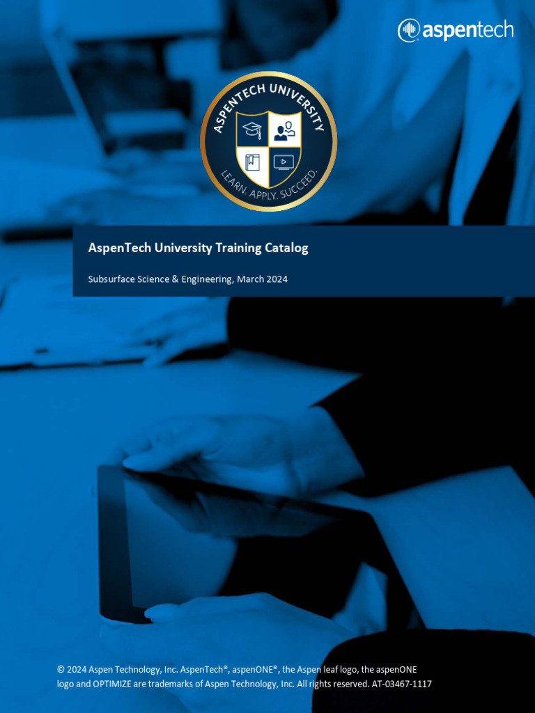 AspenTech SSE Training Catalog 2024 | PDF