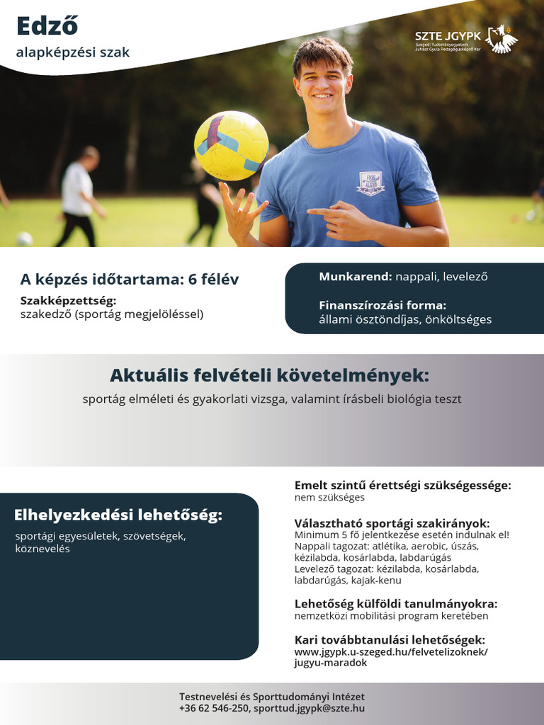 Alapszakok Edzo | PDF