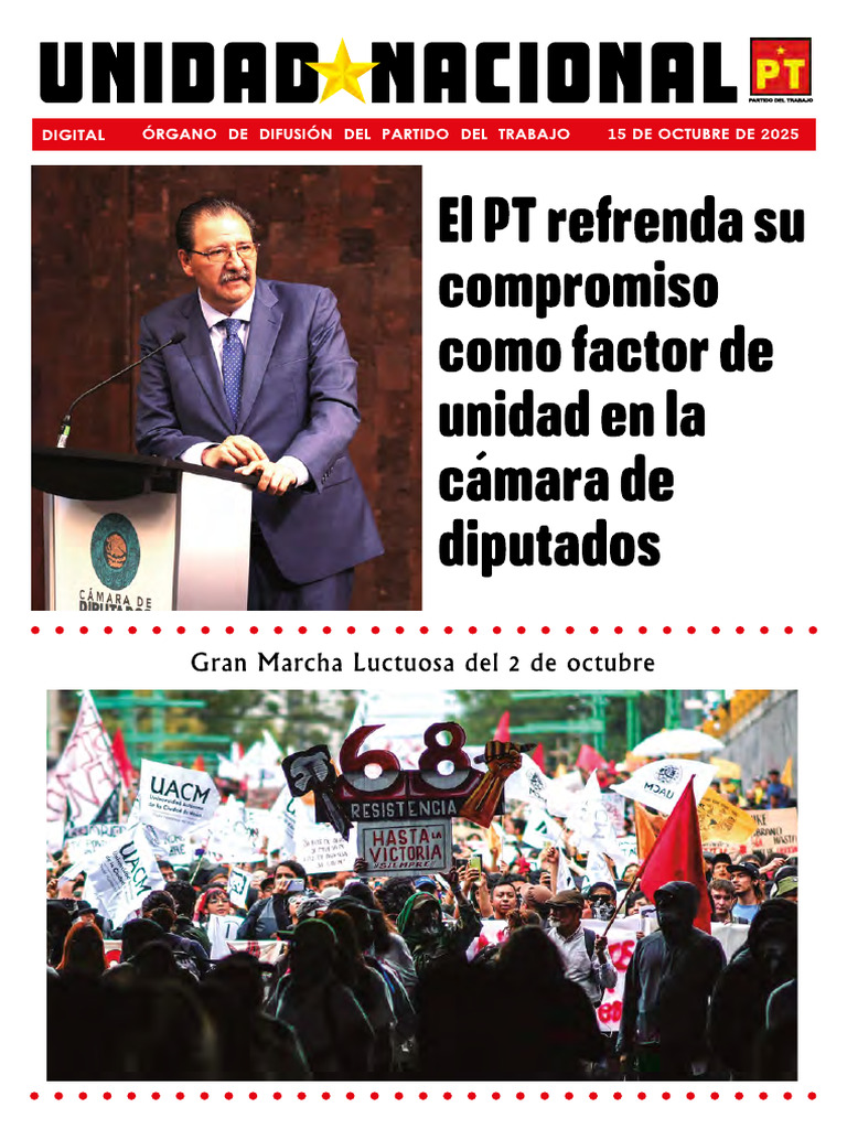 Unidad y compromiso del PT en México | PDF | México | Igualdad de género