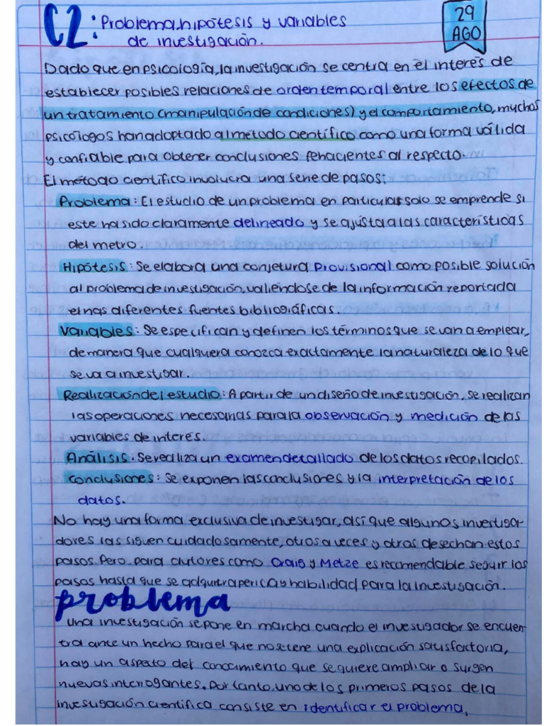 Tarea 3. Problema, Hipótesis y Variables de Investigación Anaya | PDF