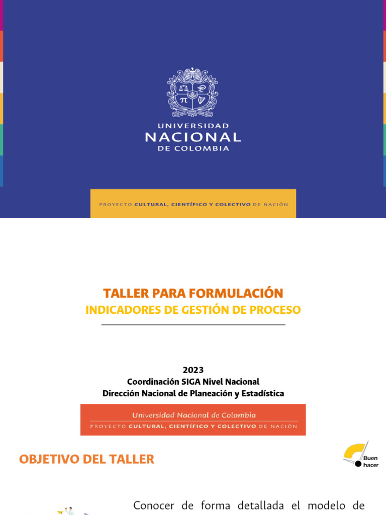 Taller para Formulacin Indicadores de Gestin de Proceso | PDF ...