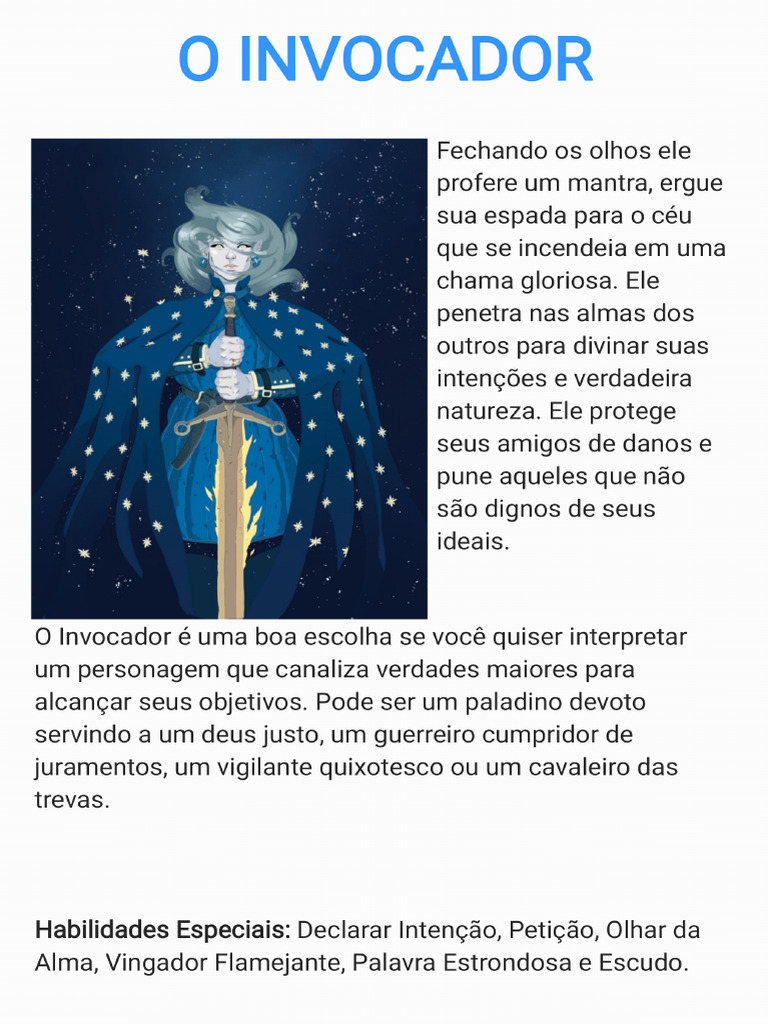O Invocador | PDF