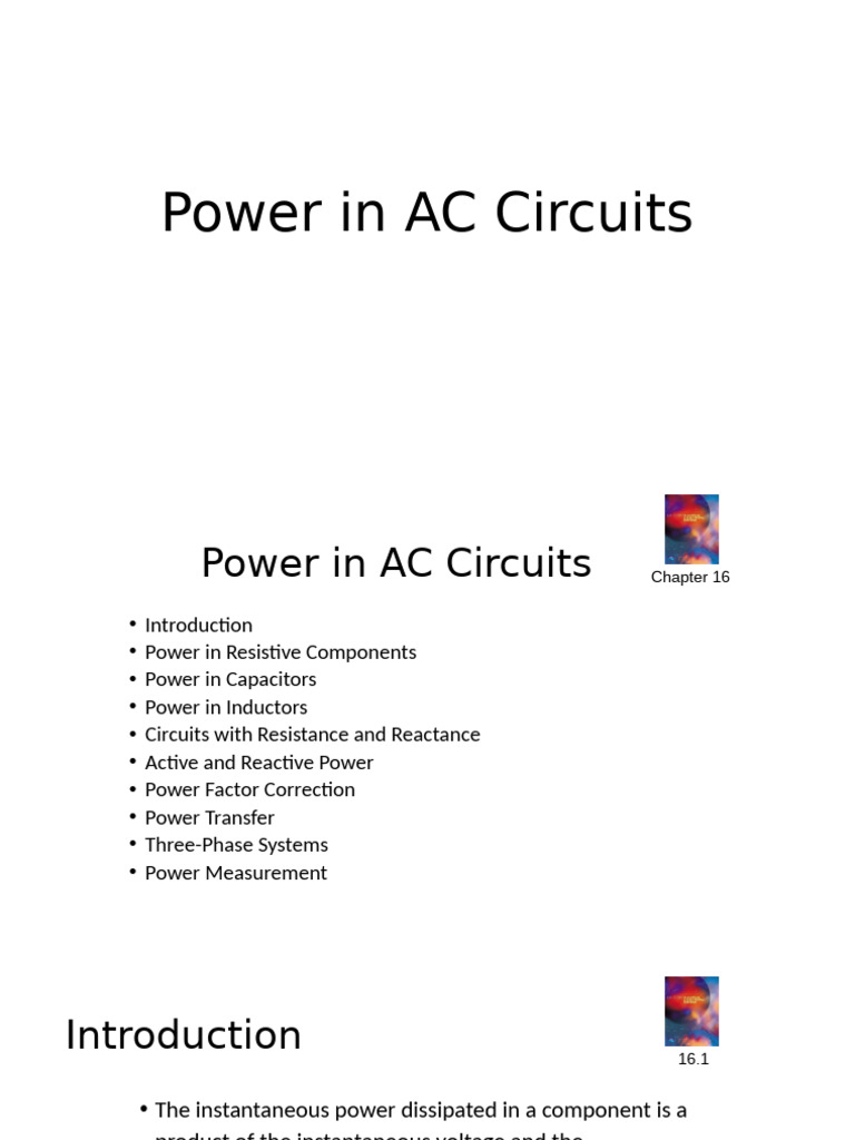 Power Analysis in AC Circuits | PDF | Electromagnetism | Power (Physics)