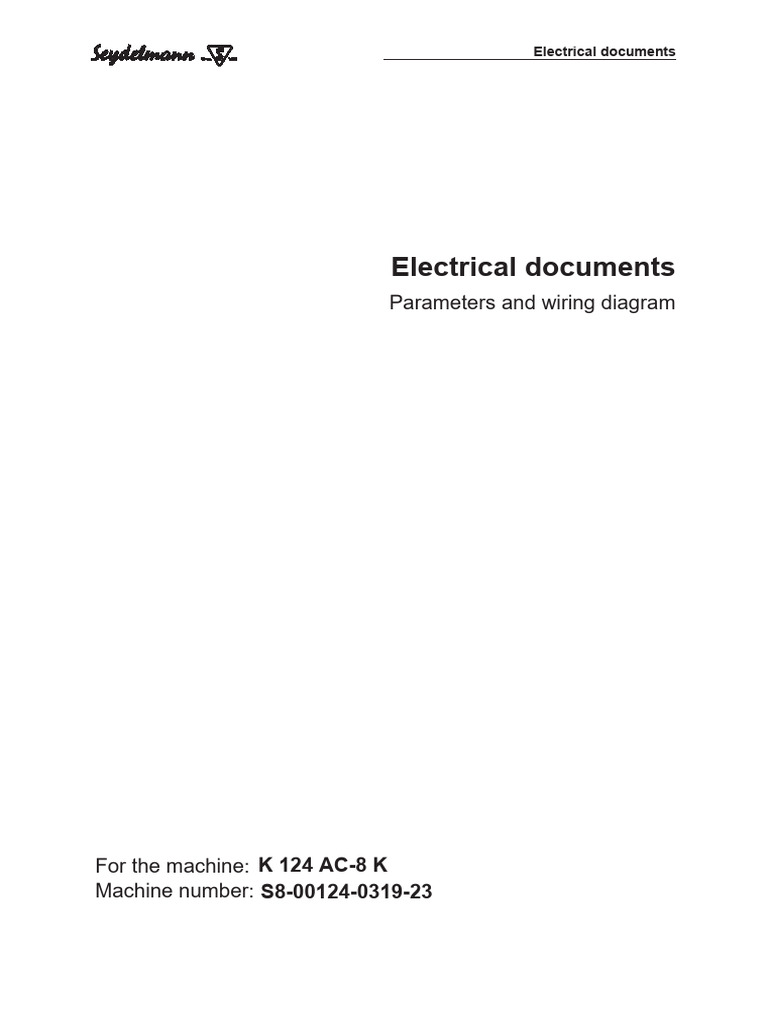 Electrical Parameter List for K 124 AC-8 | PDF | Alternating Current ...