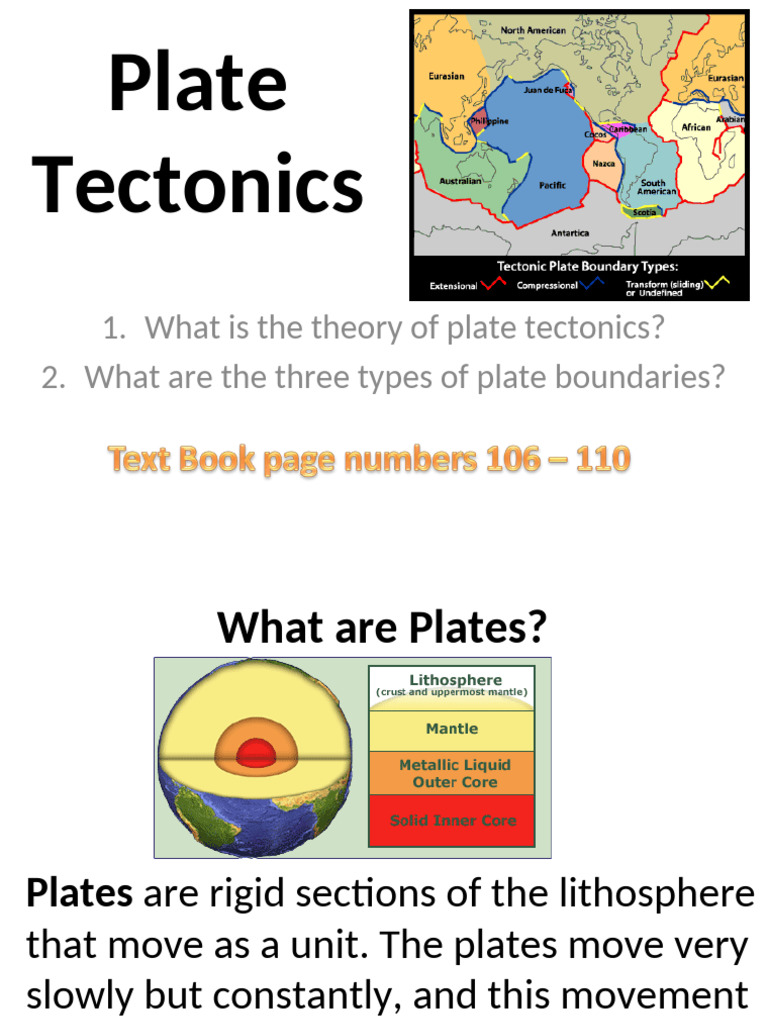 Understanding Plate Tectonics Basics | PDF | Plate Tectonics | Fault ...