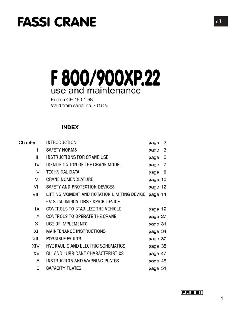 Fassi - f800 900XP 22 - PDFCAFÉ - Com (1) - Compressed | PDF