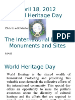 World Heritage Sites Day