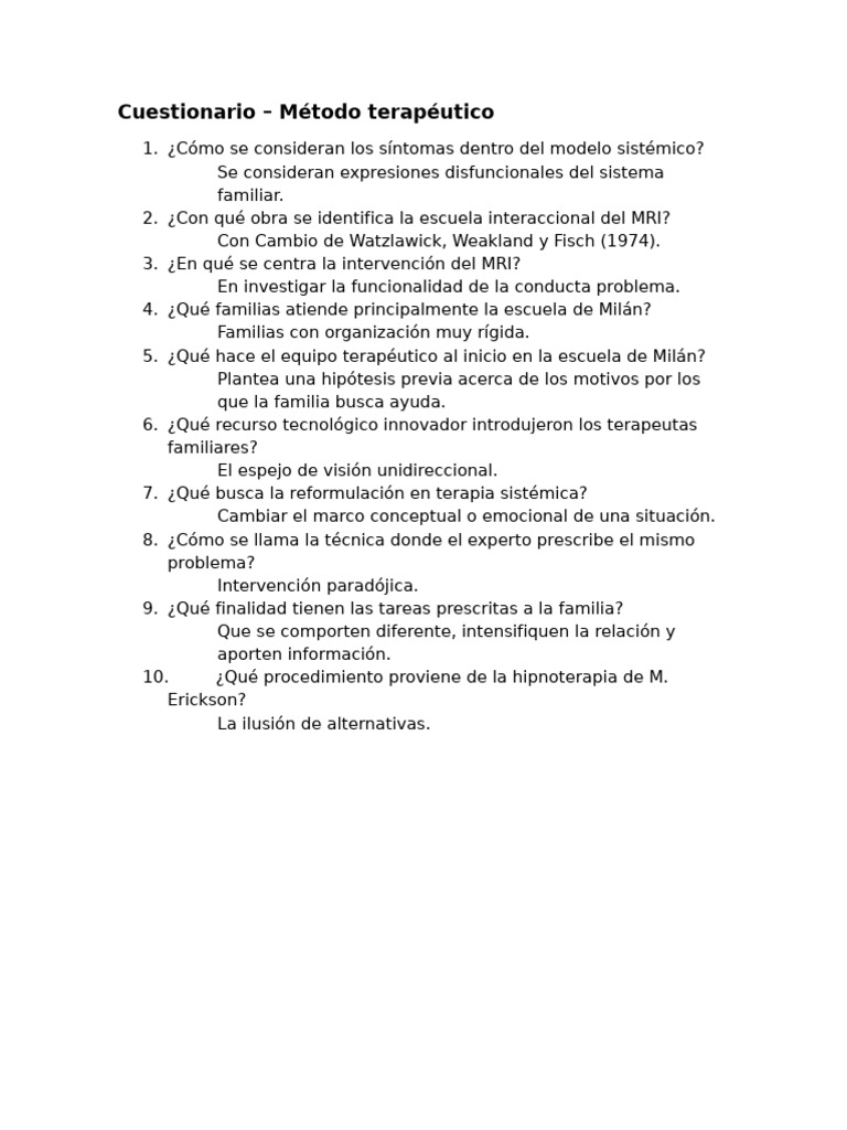 Cuestionario Equipo 3 | PDF