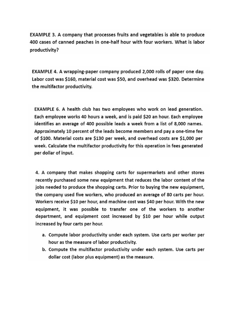 Examples | PDF