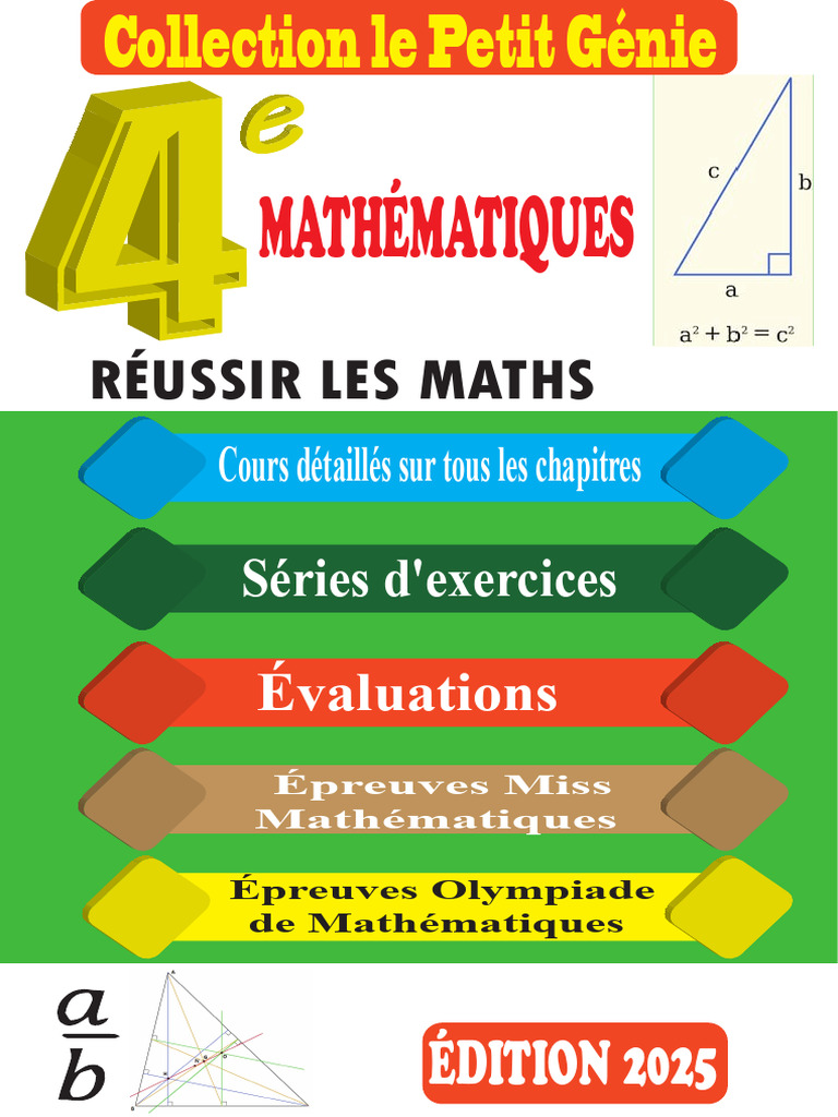 Réussir les Maths : Cours et Exercices | PDF